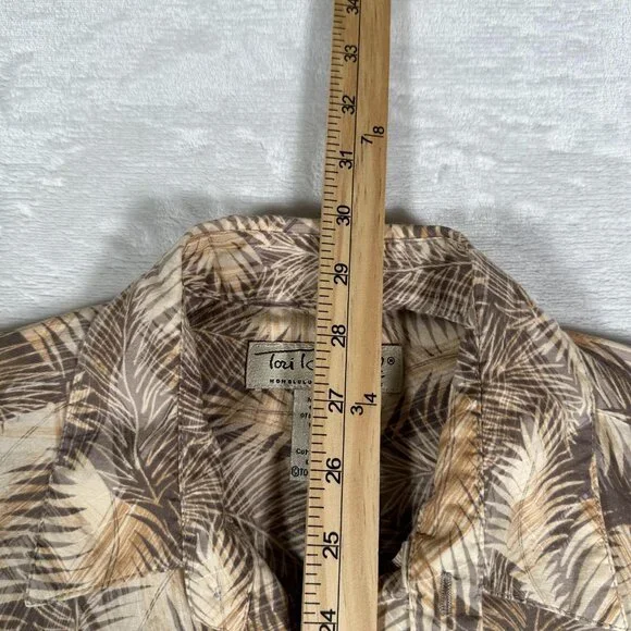 Tori Richard Hawaiian Shirt Men Size S Short Sleeve Single Pocket 100% Cotton US - Picture 9 of 10